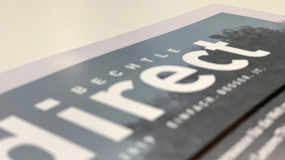 Grafikdesign, Broschuere, Produktkatalog, Gestaltung für Bechtle AG