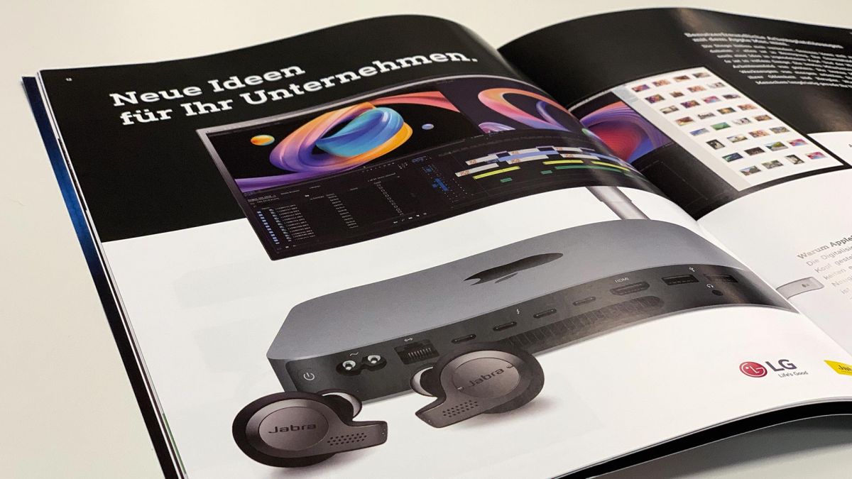 Grafikdesign, Broschuere, Produktkatalog, Gestaltung für Bechtle AG